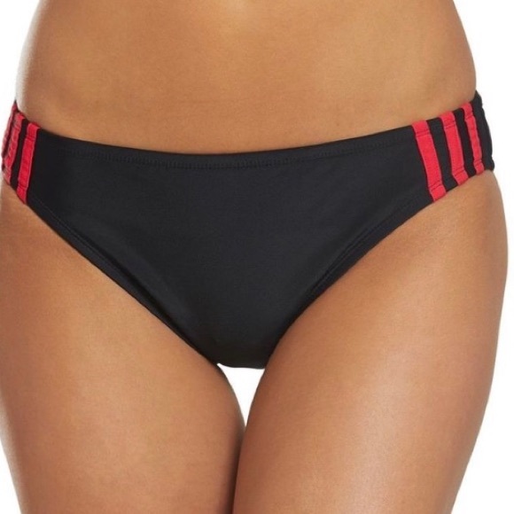 adidas Other - Adidas 3 Stripes Hipster Bikini Bottom Size L NWOT
